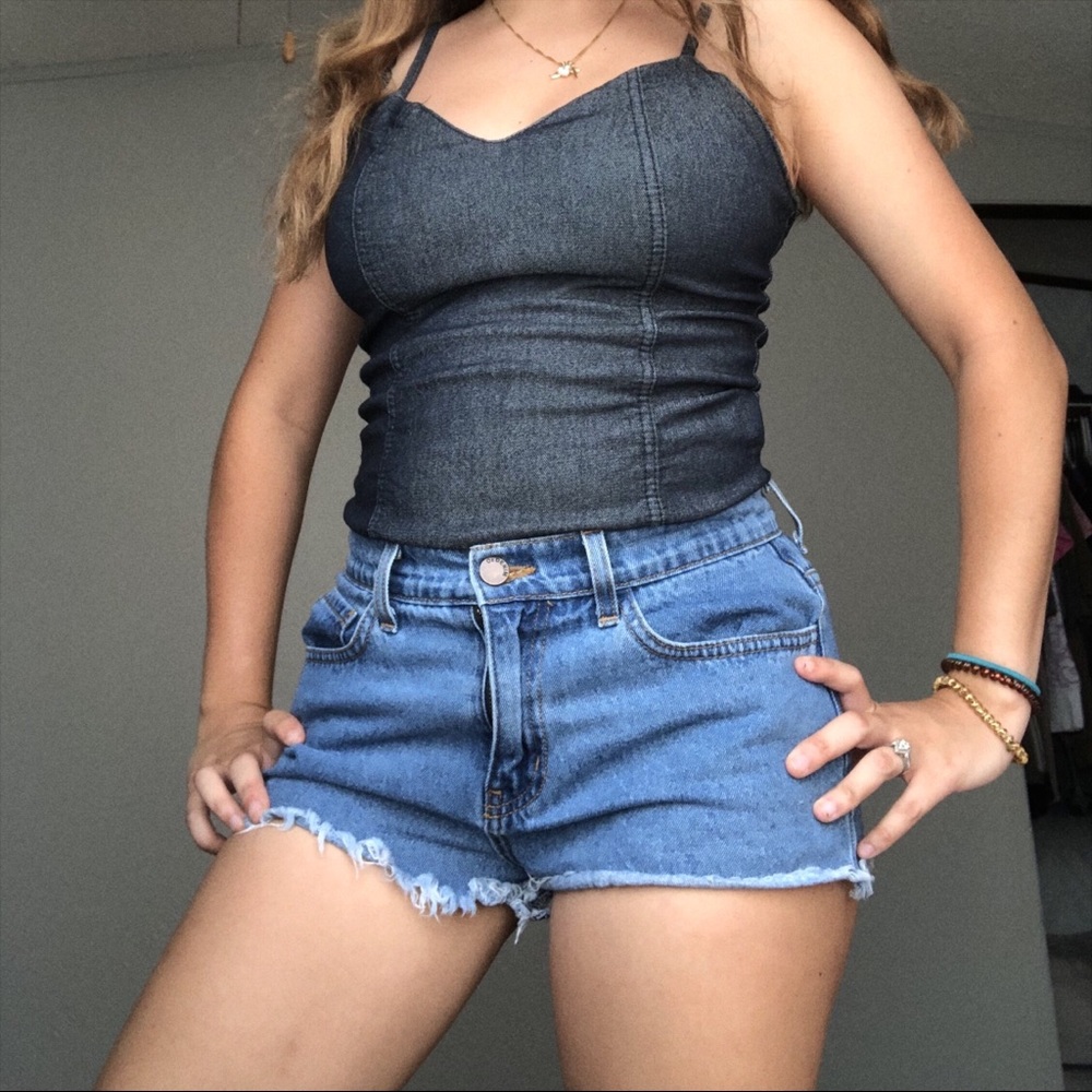 Dark Denim Body Suit